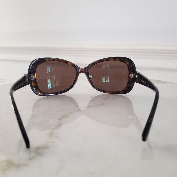 Authentic Vintage Chanel Oversized Iconic Double C Butterfly Sunglasses W/ Case - Picture 9 of 16